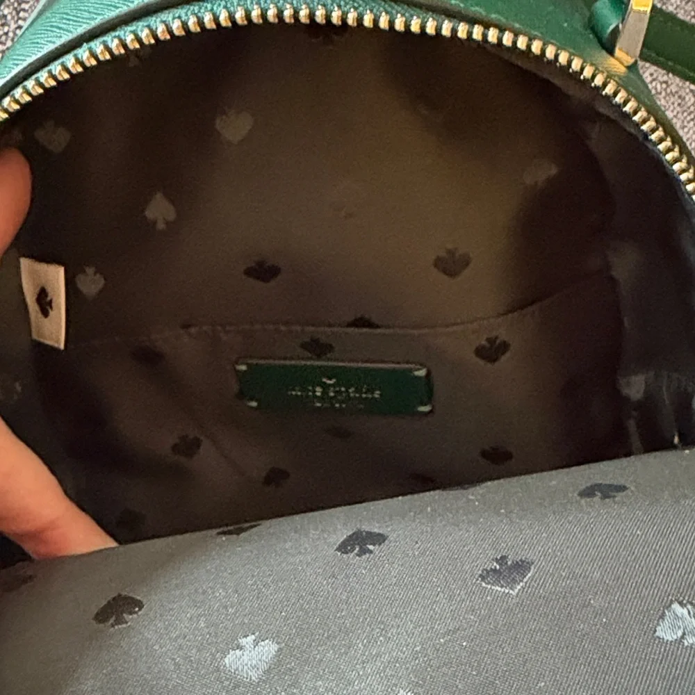kate spade New York Green Mini Backpack Crossbody